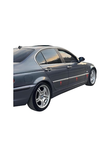 Ebal Otomotiv BMW 3 Seri E46 Krom Yan Kapı Çıtası 6 prç. 1998-2005 P. Çelik