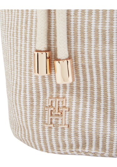 Th Premıum Beach Le Bucket Kadın Bej Çanta - Aw0aw17215 Bej