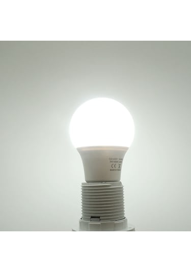 Gecem Tasarruflu Led Ampul 9 W Beyaz Işık E27 3 Adet