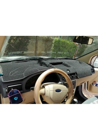 2004-2008 Ford Connect Torpido Koruma Halısı Kenar Renk Siyah