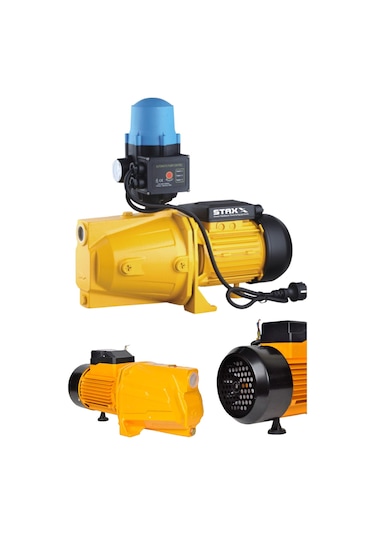 Staxx Power Stjet150 Bakır Sargı 1.5 Hp Otomatik Paket Hidrofor Su Pompası