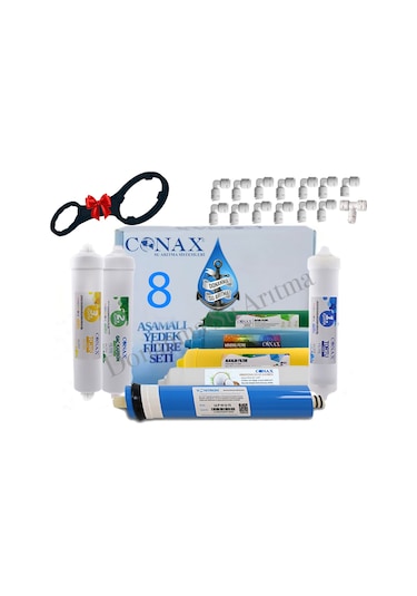 Conax Kapalı Kasa 8 Li Filtre Seti Vontron Membranlı