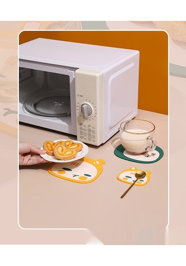 Yaratıcı Masa Üstü İzolasyon Paspası - Mavi