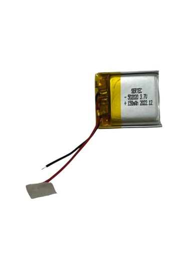 502020 3.7v 150mah Li-polymer Pil Devreli/1.5a