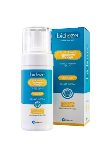 Bidoze Yüz ve Makyaj Temizleme Köpüğü 150 ML