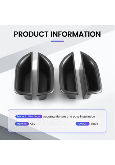 Anjiexun Mercedes Benz 2010-2015 E Sınıfı W212 E200 E260 Kapı Saklama Kutusu