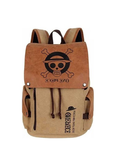 Didadodo Su Geçirmez One Piece Luffy Okul Çantası - Hafif Ve Konforlu Sırt Çantası, 31x43 Cm Diğer, Yeni Tasarım Diğer