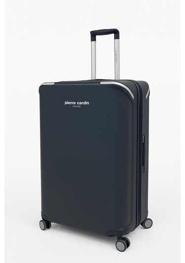 Pierre Cardin Büyük Ve Orta Boy 2'li Set %100 Polipropilen Valiz Lacivert 04pc7090 Lacivert