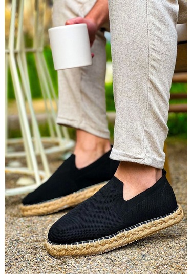 Ch305 Triko Erkek Ayakkabı Sıyah Çok Renkli