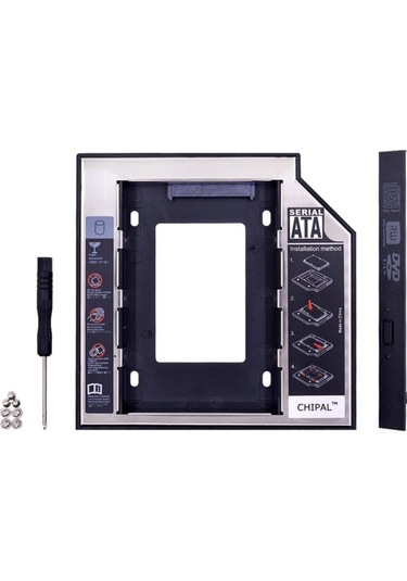 12.7mm Sata Hdd Harddisk Caddy Kızak Kutu Laptop Ssd Notebook Ikinci Hdd Takma