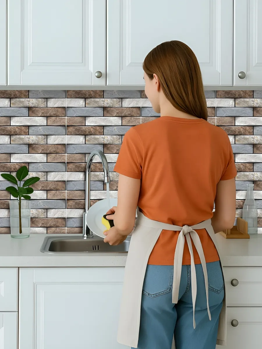 Pureflex Duvarlar İçin 3d Kendinden Yapışkanlı Paneller 30x30 Cm, 10 Adet 386477327