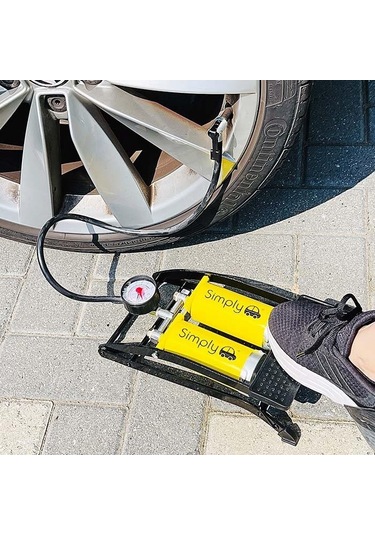 Simply Brands Basinç Göstergeli Çift Pistonlu Ayak Pompasi