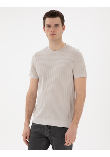 Pierre Cardin Erkek Bej Kazak /triko 50305991-vr011