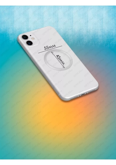 Sbm Place Manyetik Tutucu İçin Manyetik Halka 5 Adet. 217358236 Gri