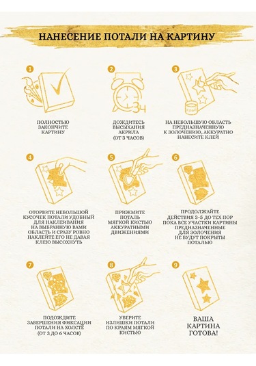 Fluid Sayılar İçin Resim, 40x50 Cm Tuval Üzerinde Sayılarla Boyama, 40x50 Cm 153427337