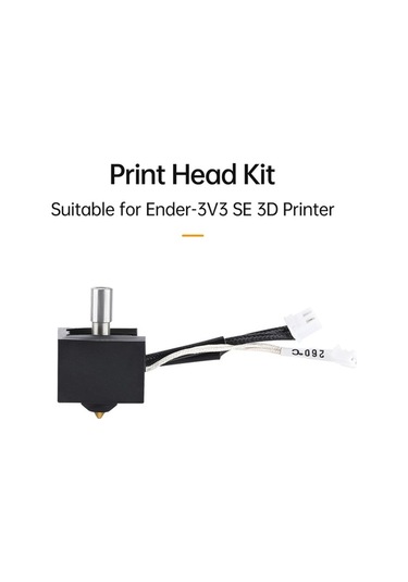 Fortunelane Ender-3v3 Se 3d Yazıcı Kafa Seti - 260 C, M6 0.4mm Pirinç Nozül