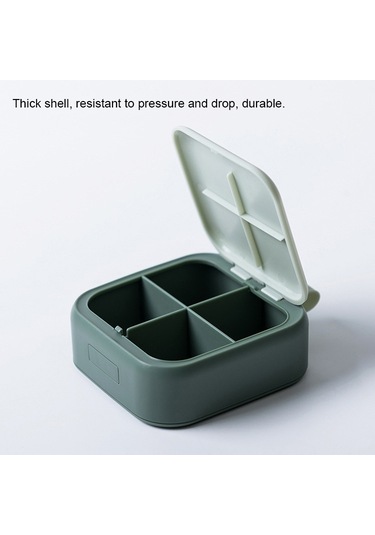 Sones İlaç Paketleme Kutusu Taşınabilir Taşınabilir Saklama Kutusu Küçük İlaç Kutusu Pembe