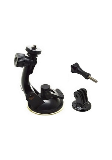 Tüm Aksiyon Kameralarla Uyumlu Vantuz Vakumlu Küçük Boy 3lü Set Çok Renkli