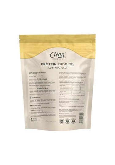 Clean Powders Protein Pudding 500 Gr Muz