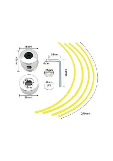 Greentech Örümcek Kafa Başlık Üstten Vidalı