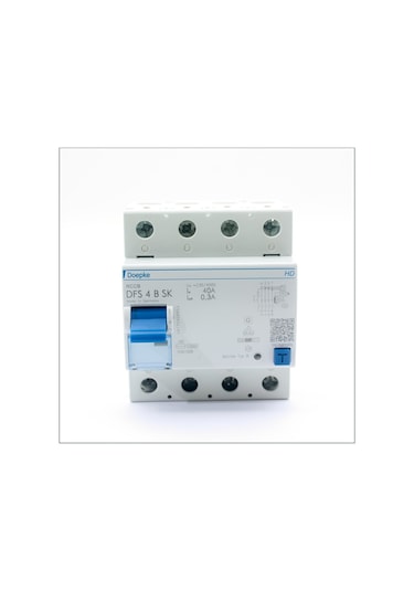 Doepke 4x40a Rccb 0,3a B Tipi Sk Hd