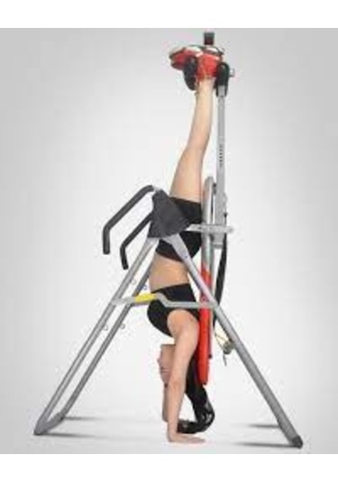 Libor Ters Sehpa Koruyucu Kemerli Bel Şişme Ayarı Sırt Terapis...