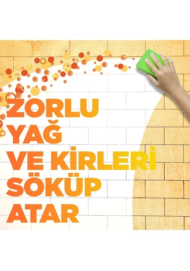 Mr. Muscle Mutfak Yağ Çözücü Sprey Limon Kokulu 750 ML