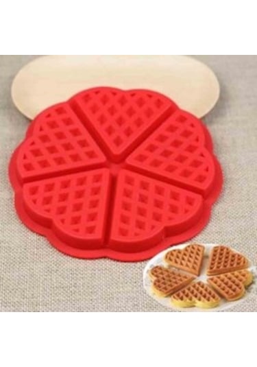EPİNOX SİLİKON WAFFLE KALIBI 5 BÖLMELİ (WFF-05)