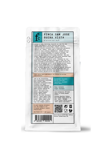 Fropie Nitelikli Kahve Guatemala - Çekirdek 250 G