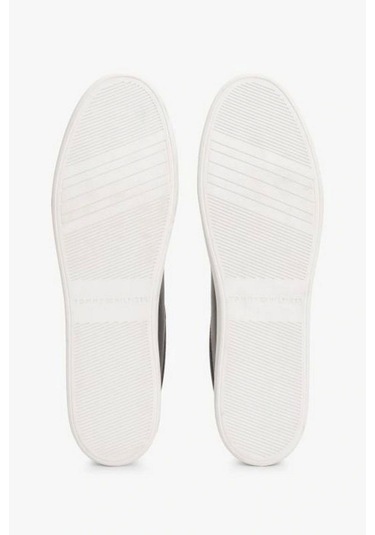 Kadın Essential Metalik Deri Kort Ayakkabısı - Siyah-6113 Siyah