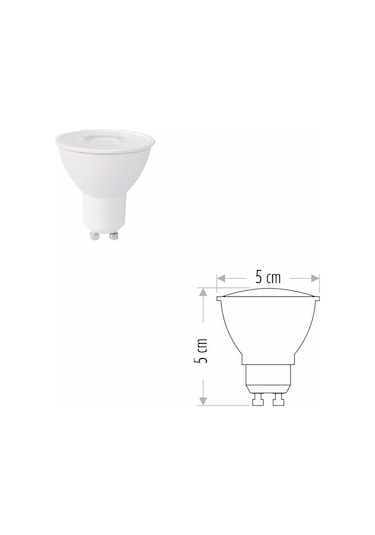 Cata 7 Watt Gu10 Duylu Led Çanak Ampul Ct-4215 R