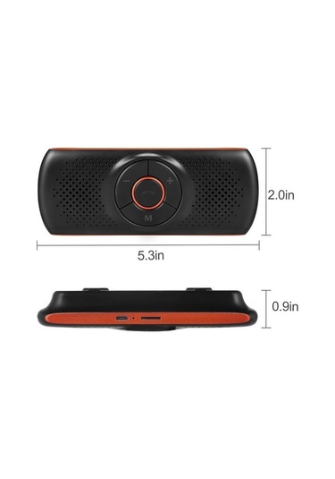 Willowhaven T826 Araba Bluetooth Sun Visor Için Kablosuz Mp3 Çalar