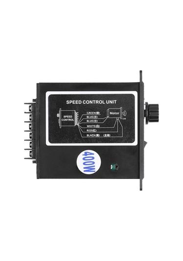 Pazly 400w Tek Fazlı Motor Hız Kontrol Cihazı, Sürekli Ayar, Ac110v/220v, Endüstriyel Kullanım