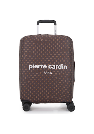 Pierre Cardin Kabin Boy Koruyucu Valiz Kılıfı Likralı Çok Renkli
