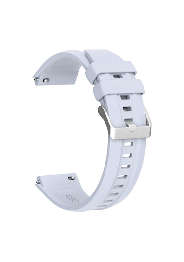 Biriva Home Huawei Watch Gt5 Pro 46mm Uyumlu Krd-130 Silikon Kordon Strap Kayış-gri