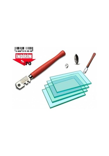 Cam Elması Master 6 Çeşit Kesici Uçlu Cam Kesim Elemanı