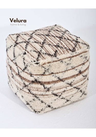 Azara Ivory - Puf Ekru