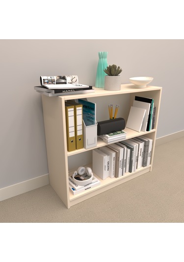 Rafkestir Alina Suntalam Kitaplık Ufak Boy Krem ( Mat )