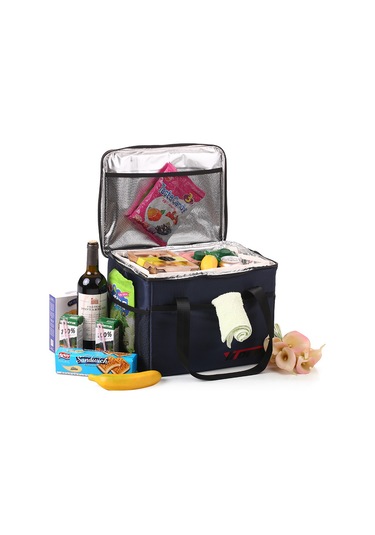 Neevoyu 18l Isı Yalıtımlı Çanta - 4 Bölmeli, Su Geçirmez, Isı/sıcaklık Koruyucu, Katlanabilir, Piknik-kamping-okul İçin Çok Renkli