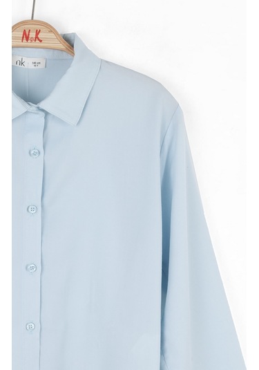 Nk Kids 38809 Kız Çocuk Mavi Angel Gömlek Mavi