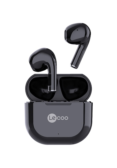 Qingmipy Lecoo C1 Bluetooth 5.1 Kulak İçi Kulaklık: Grafenli Hoparlör, İkili Hd Konuşma, Akıllı Dokunmatik Kontrol, Spor Ve Koşu İçin Siyah