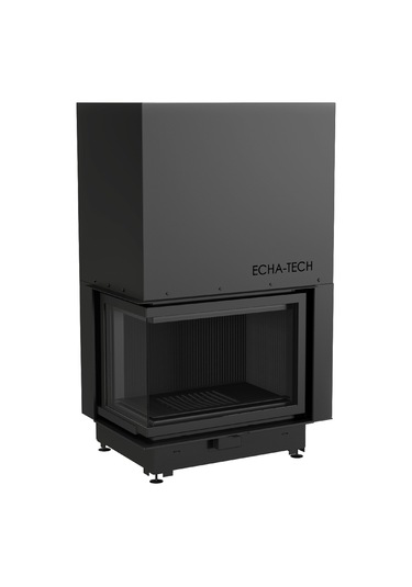 Echa Tech Asansörlü Çelik Köşe Şömine Haznesi Sol Açık 80 D