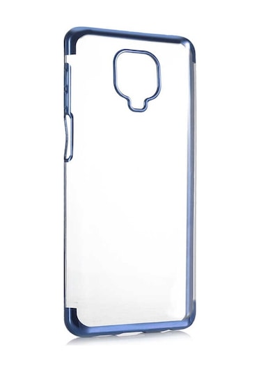 Xiaomi Redmi Note 9S Kılıf Zore Dört Köşeli Lazer Silikon Kılıf