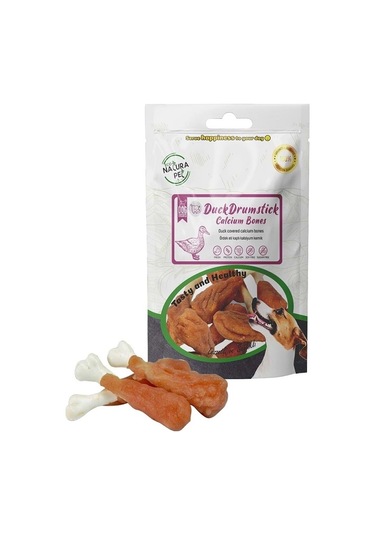 Ördek Etli Kalsiyum Kemik Köpek Ödülü 90 Gr Eco Natura Pet Duck Drumstick
