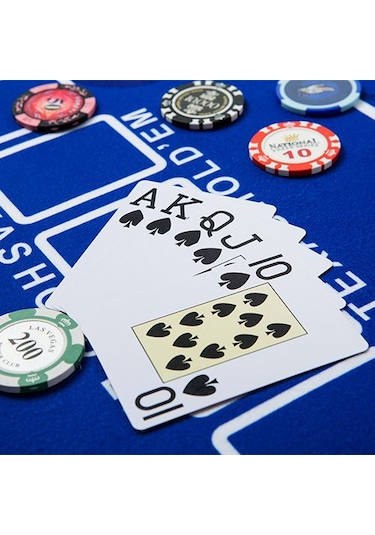 Kırmızı Jumbo Pvc Su Geçirmez Jumbo Blackjack iskambil Oyun Kağıdı cin385kr