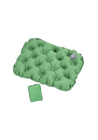 Bosphorusboutique02 Suntek Katlanabilir Ofis Koltuk Minderi - Yeşil, Uçak Ve Ofis Kullanımına Uygun Yeşil