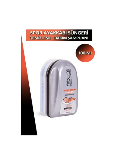 Bağcık + Fabcare Spor Ayakkabı Temizleme Ve Bakım Şampuanı 100 Ml Set