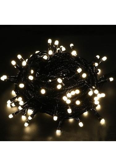 13.14 Metre Yılbaşı Led Işık 120 Led - Trafolu Fonksiyonlu Beyaz Işık Dekoratif İç Mekan Aydınlatması Diğer