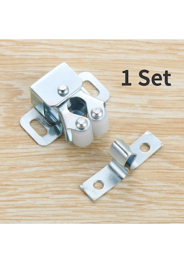1 Takım Mıknatıslı Dolap Kapı Durdurma Durdurucuları Amortisör Tamponu Vidalar İle Yakalar Mobilya Donanımı