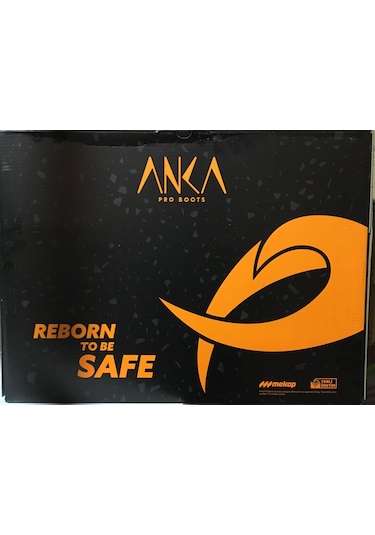 Mekap Anka Pro904 Pu Çizme Uzun Haki O4 Çelik Burunsuz Tüm Nolar